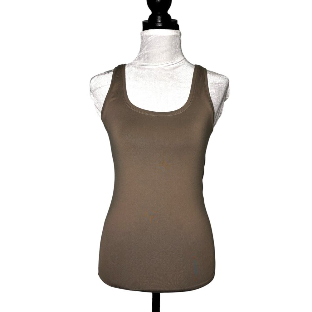 Hanro Touch Feeling Tank Top Taupe Gray Size XL
